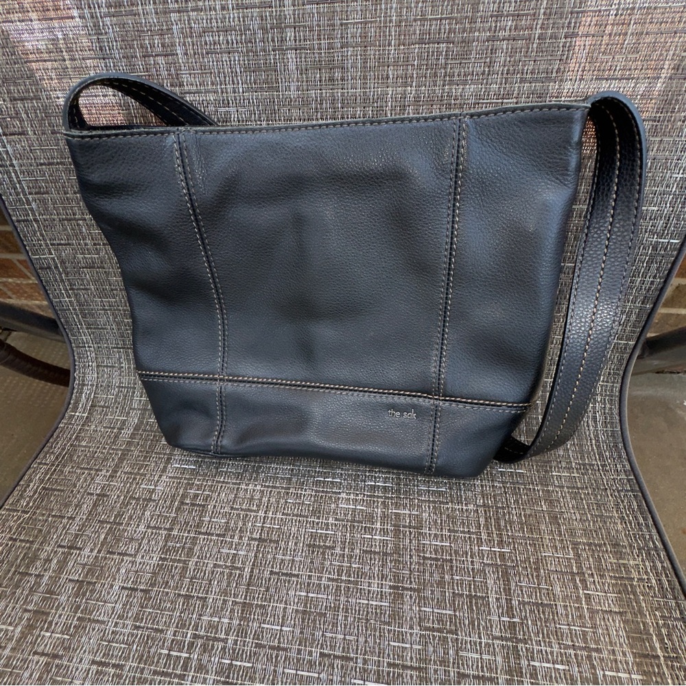 The Sak De Young Crossbody Bag-Black. Genuine Leather. - Picture 4 of 15